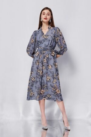 Vintage floral style dress