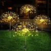 Waterproof Solar Garden Fireworks Lamp