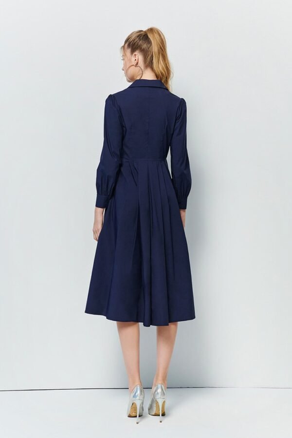 Suit V-neck breasted skirt