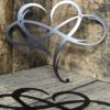 Infinity heart-Steel wall decor Metal Wall art