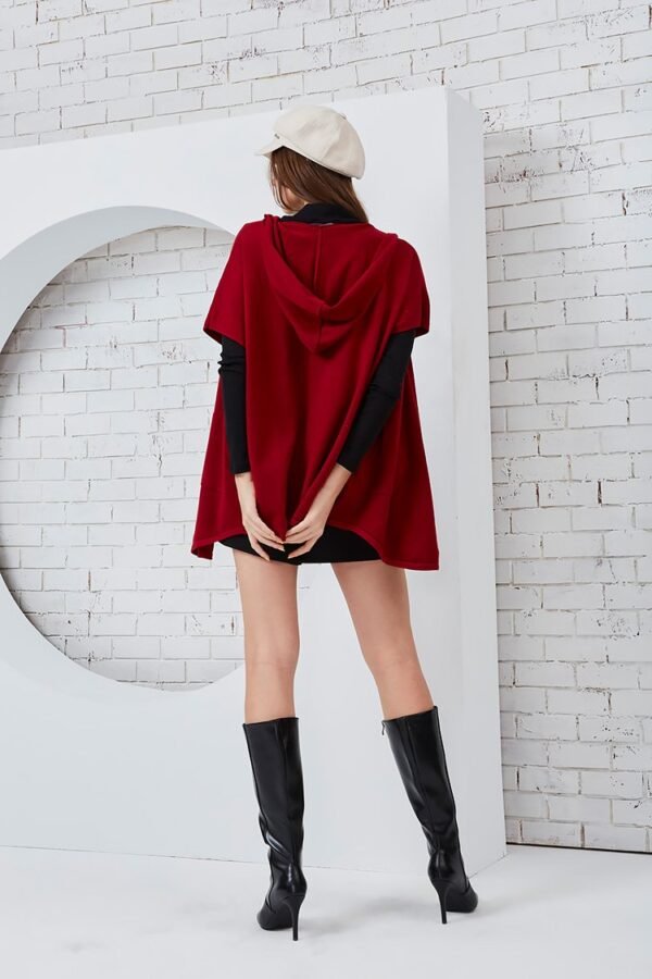 5-22.jpg Short-sleeved knit hooded coat