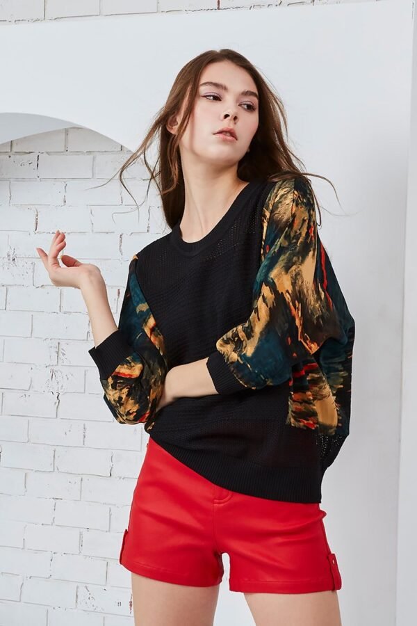 Foggy leather shorts