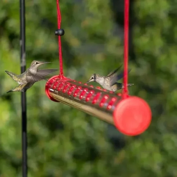 Flower bar hummingbird feeder