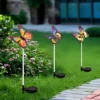 Outdoor Solar Garden Butterfly Lights Decor