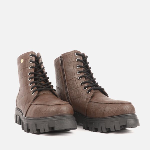 CLL-7820COFFEE_4 Women Synthetic Boots
