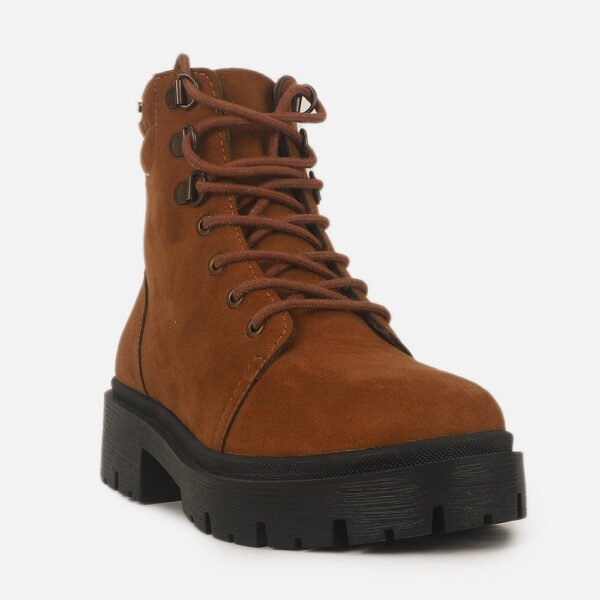 CLL-7873MUSTARD_1 Women Synthetic Boots