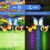 Outdoor Solar Garden Butterfly Lights Decor
